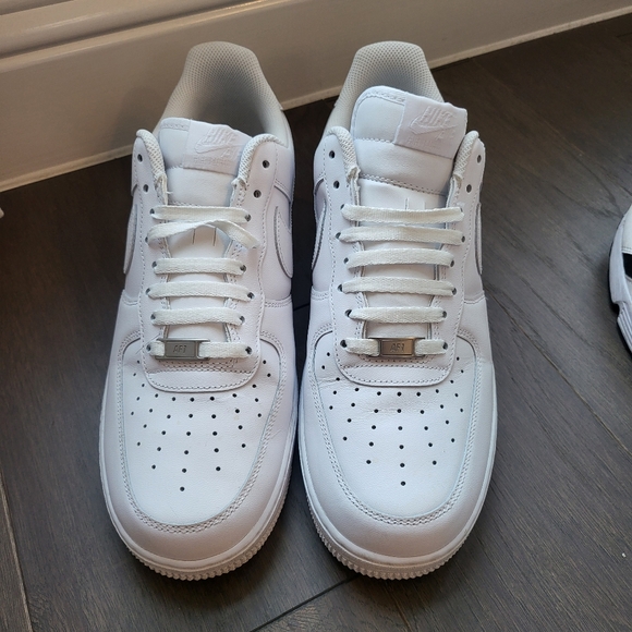 Nike white Air force men sneakers - Picture 3 of 7